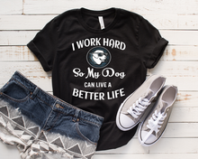 Load image into Gallery viewer, " I WORK HARD SO MY T-Shirts... " Shirt. 50% Off Today Only. Special Deal For T-Shirts Lovers.