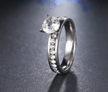 Load image into Gallery viewer, Queen&#39;s Stainless Steel Ring For Women, Fashion Jewelry, Exclusive Price Flat shipping.
