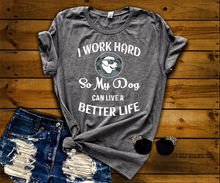 Load image into Gallery viewer, &quot; I WORK HARD SO MY T-Shirts... &quot; Shirt. 50% Off Today Only. Special Deal For T-Shirts Lovers.
