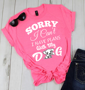 " SORRY I CAN'T I HAVE PLANS..." Shirt. 50% Off Today Only. Special Deal For T-Shirts Lovers.